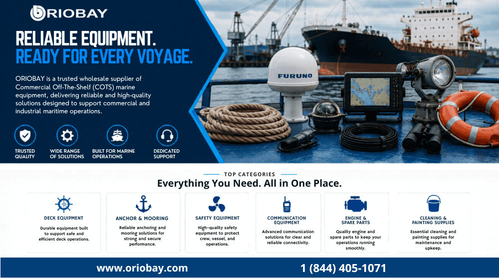 ORIOBAY: Reliable Marine Equipment Built for Modern Maritime Operations