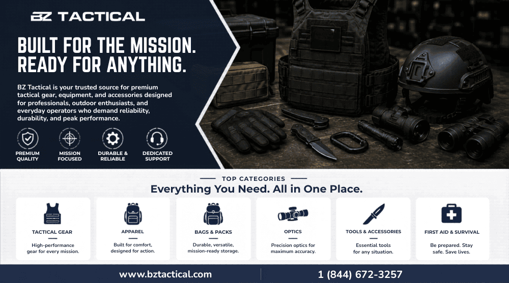 BZ TACTICAL: Mission-Ready Gear Built for Performance