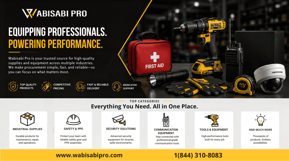 WABISABI PRO: Industrial Solutions Built for Performance and Reliability